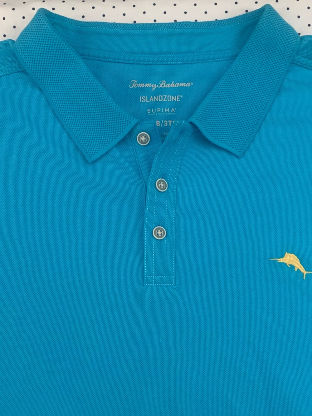 TOMMY BAHAMA SS Island Zone Blended Supima Cotton Polo